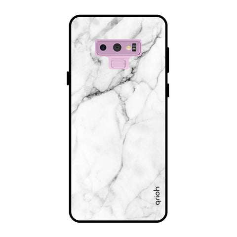 Modern White Marble Glossy case for Samsung Galaxy Note 9
