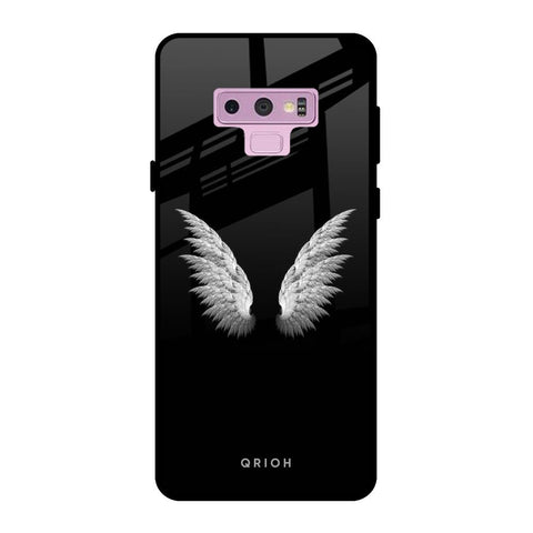 White Angel Wings Glossy Case for Samsung Galaxy Note 9