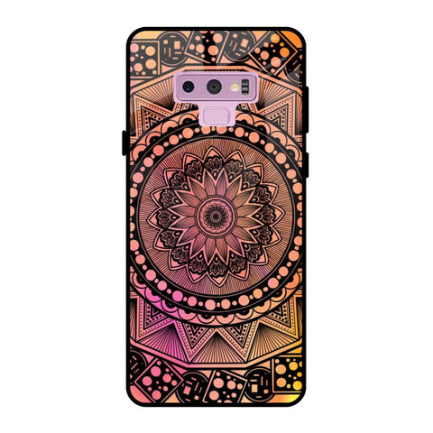 Floral Mandala Glossy Case for Samsung Galaxy Note 9