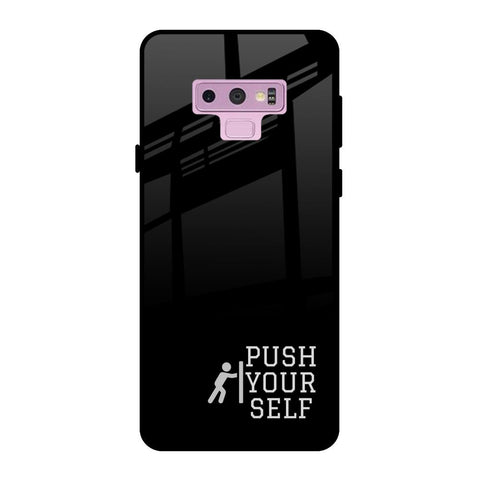 Push Your Self Glossy Case for Samsung Galaxy Note 9