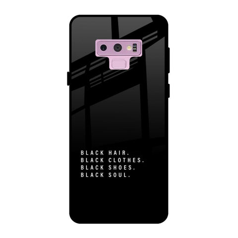 Black Soul Glossy Case for Samsung Galaxy Note 9