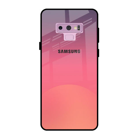 Sunset Orange Glossy Case for Samsung Galaxy Note 9