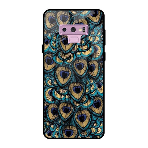 Peacock Feathers Glossy case for Samsung Galaxy Note 9