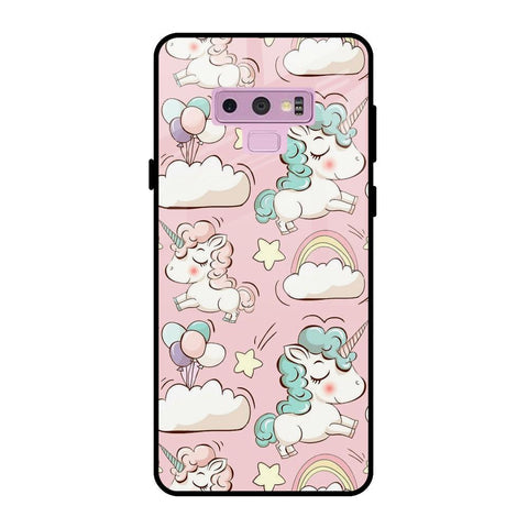 Balloon Unicorn Glossy case for Samsung Galaxy Note 9