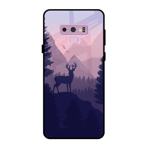 Deer In Night Glossy Case For Samsung Galaxy Note 9