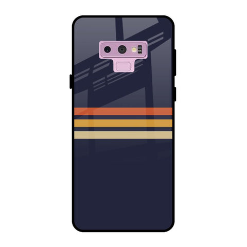 Tricolor Stripes Glossy Case For Samsung Galaxy Note 9