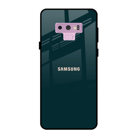 Hunter Green Glossy Case For Samsung Galaxy Note 9