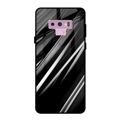 Black & Grey Gradient Glossy Case For Samsung Galaxy Note 9