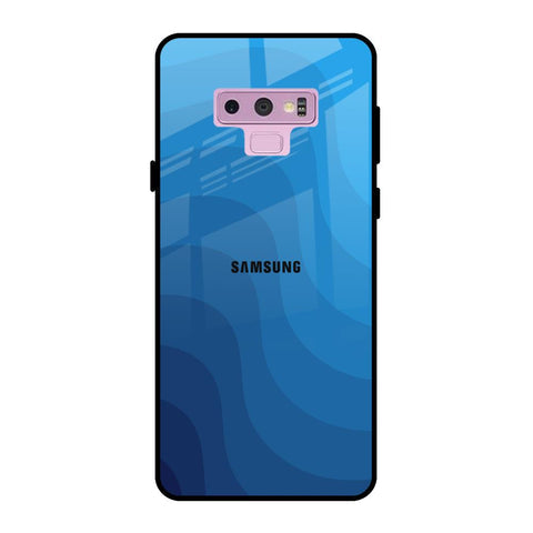 Blue Wave Abstract Glossy Case for Samsung Galaxy Note 9