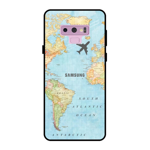 Fly Around The World Glossy Case for Samsung Galaxy Note 9
