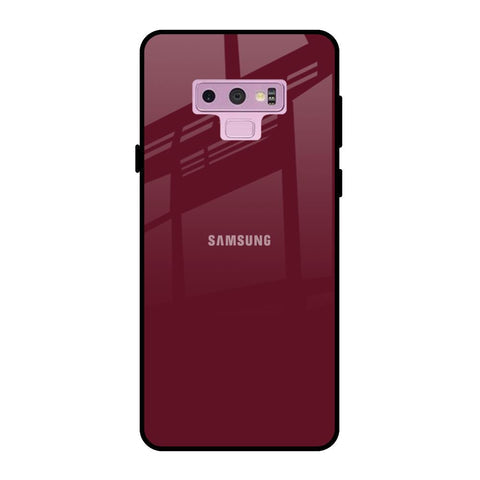 Classic Burgundy Glossy Case for Samsung Galaxy Note 9