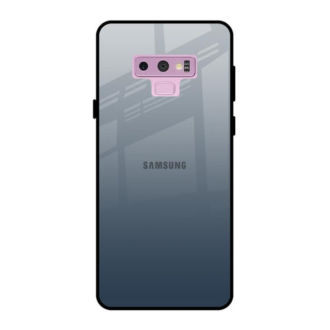 Smokey Grey Color Glossy Case For Samsung Galaxy Note 9