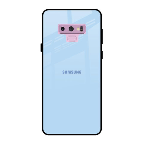Pastel Sky Blue Glossy Case for Samsung Galaxy Note 9