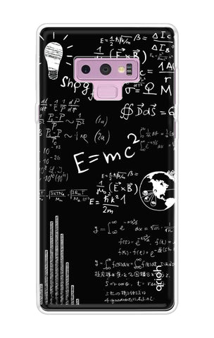 Equation Doodle Soft Cover for Samsung Galaxy Note 9