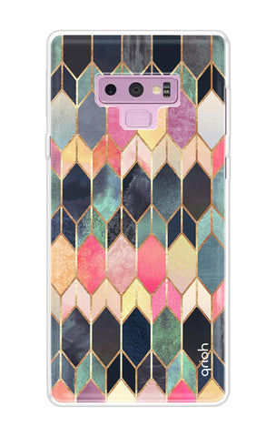 Shimmery Pattern Soft Cover for Samsung Galaxy Note 9
