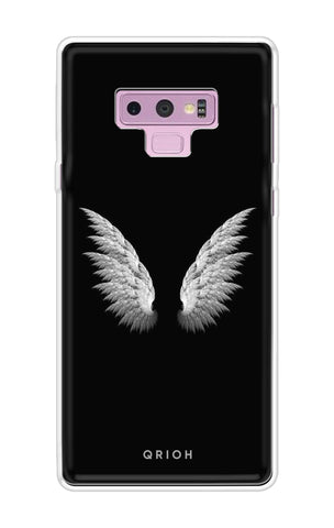 White Angel Wings Soft Cover for Samsung Galaxy Note 9