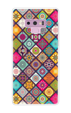 Multicolor Mandala Soft Cover for Samsung Galaxy Note 9