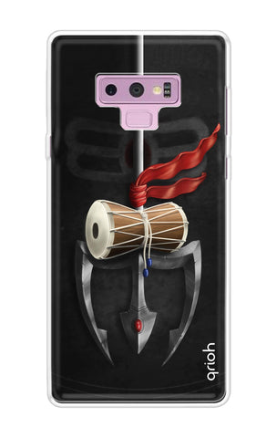 Mahadev Trident Soft Cover For Samsung Galaxy Note 9