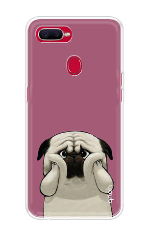 Chubby Dog Soft Cover for Oppo F9
