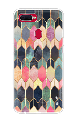 Shimmery Pattern Soft Cover for Oppo F9