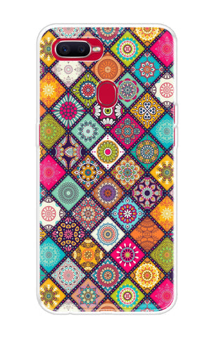 Multicolor Mandala Soft Cover for Oppo F9