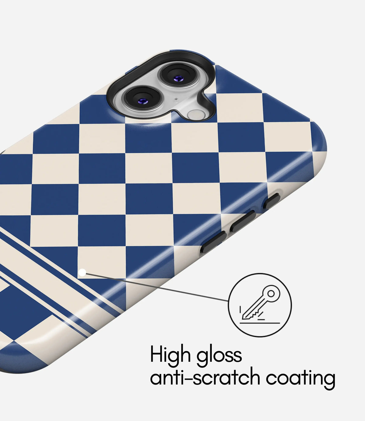 Oxford Tiles Premium Tough Shining Phone Case (Double Layer) Available For All iPhone Models