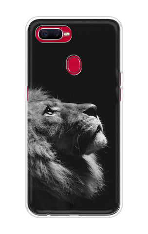 Lion Looking to Sky Soft Cover for Oppo F9 Pro