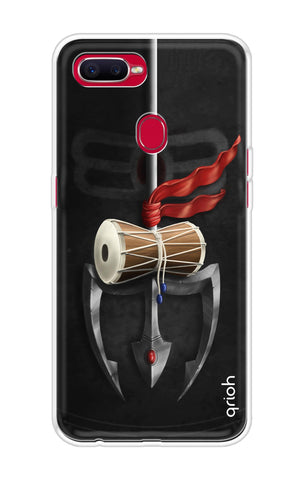 Mahadev Trident Soft Cover For Oppo F9 Pro