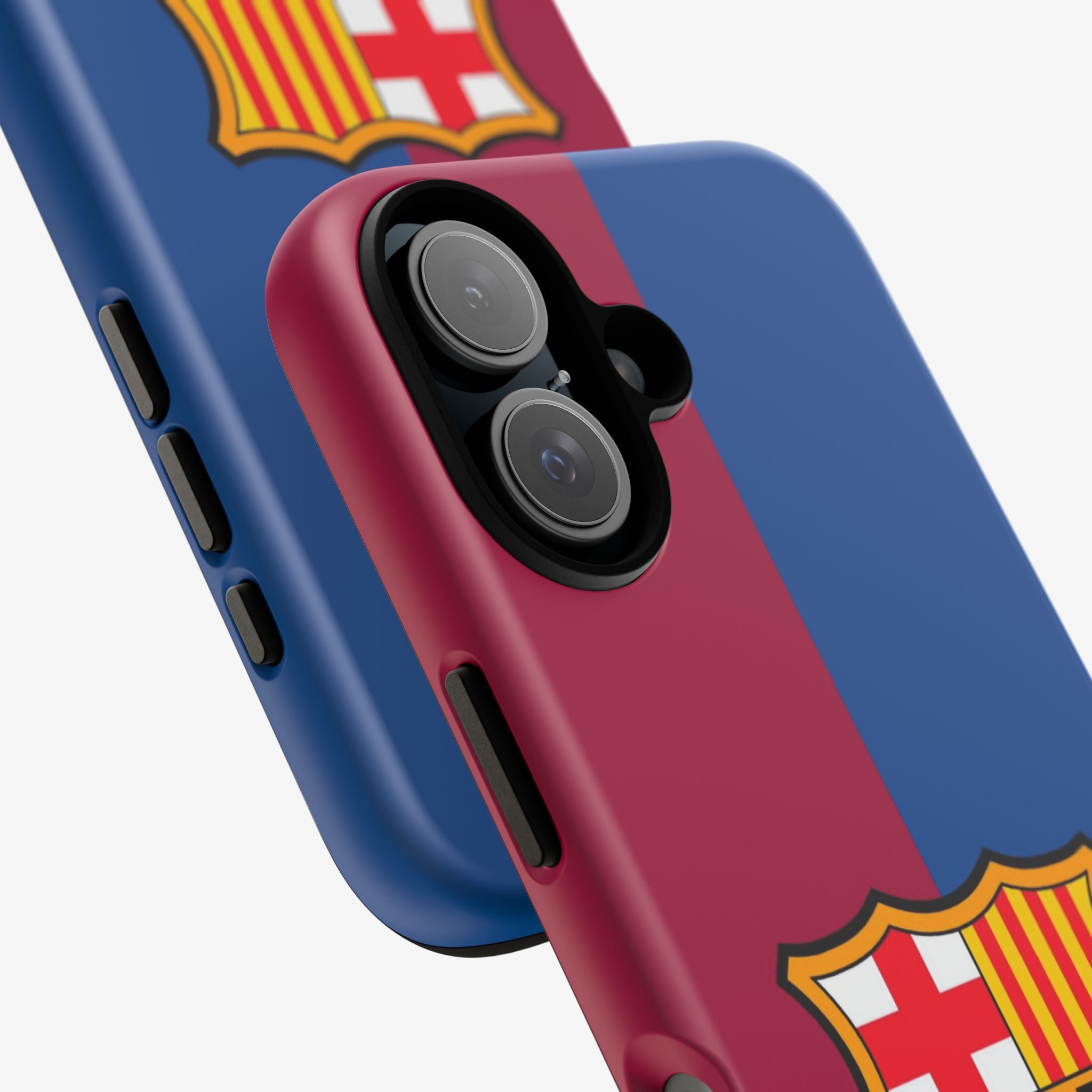 Dual Tone Crest Premium Tough Shining Phone Case (Double Layer) Available For All iPhone Models