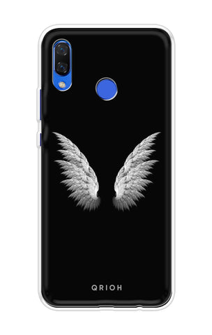White Angel Wings Soft Cover for Huawei Nova 3i
