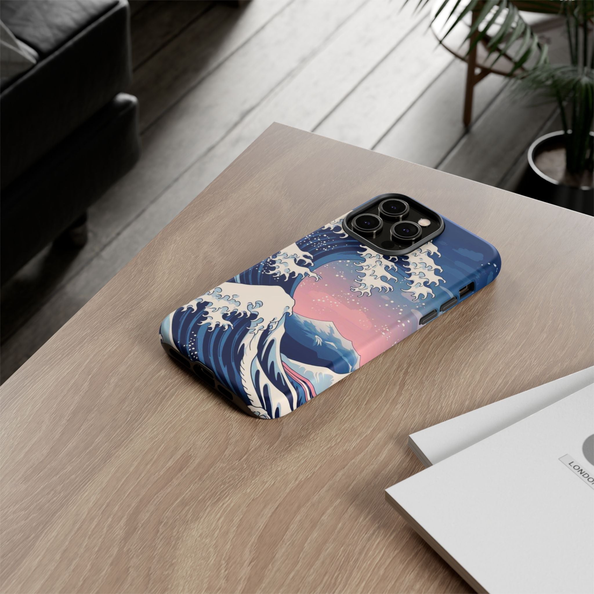 Ocean Crest Premium Tough Shining Phone Case (Double Layer) Available For All iPhone Models