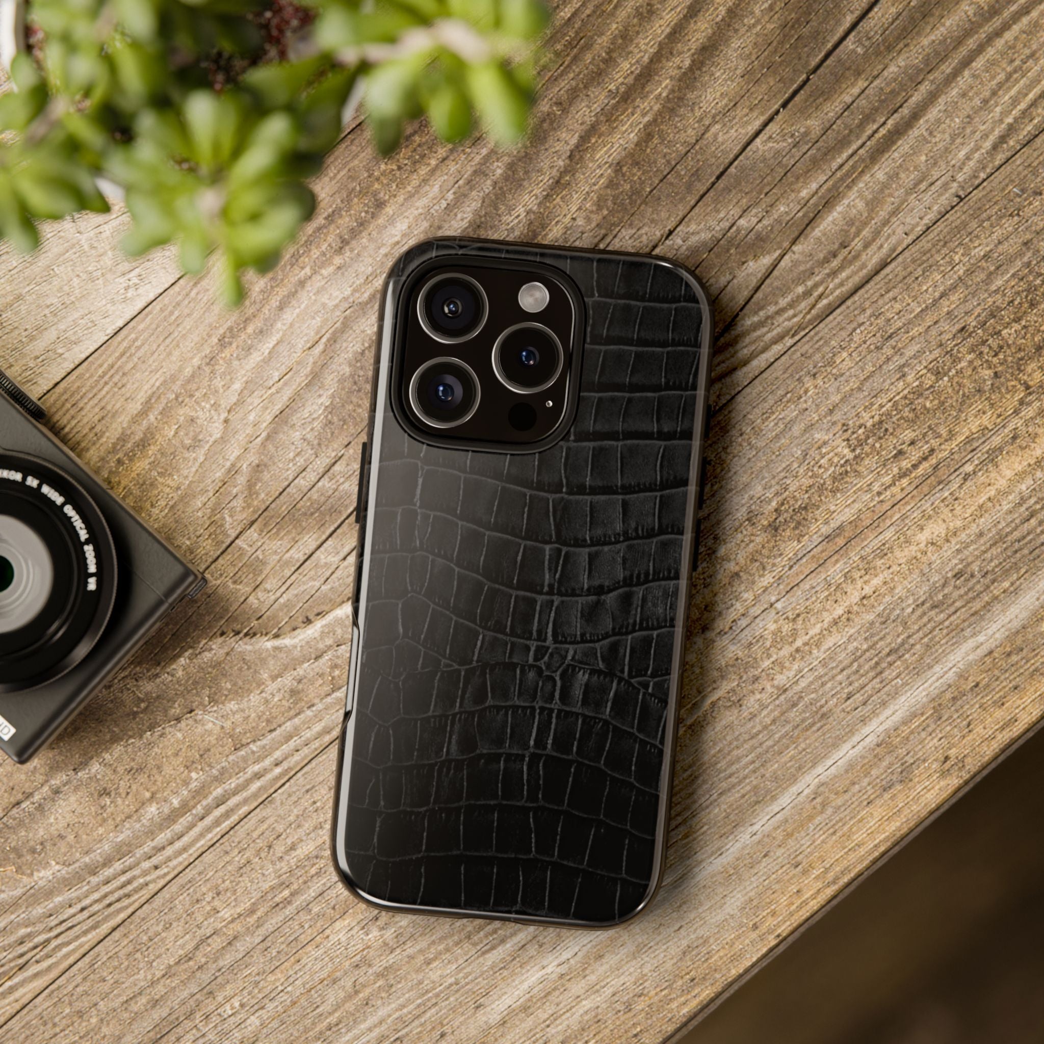 Midnight Croc Tough Case  Available For All iPhone Models