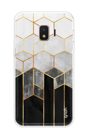 Hexagonal Pattern Soft Cover for Samsung J2 Core