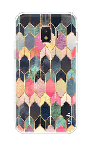 Shimmery Pattern Soft Cover for Samsung J2 Core