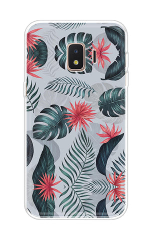 Retro Floral Leaf Soft Cover for Samsung J2 Core