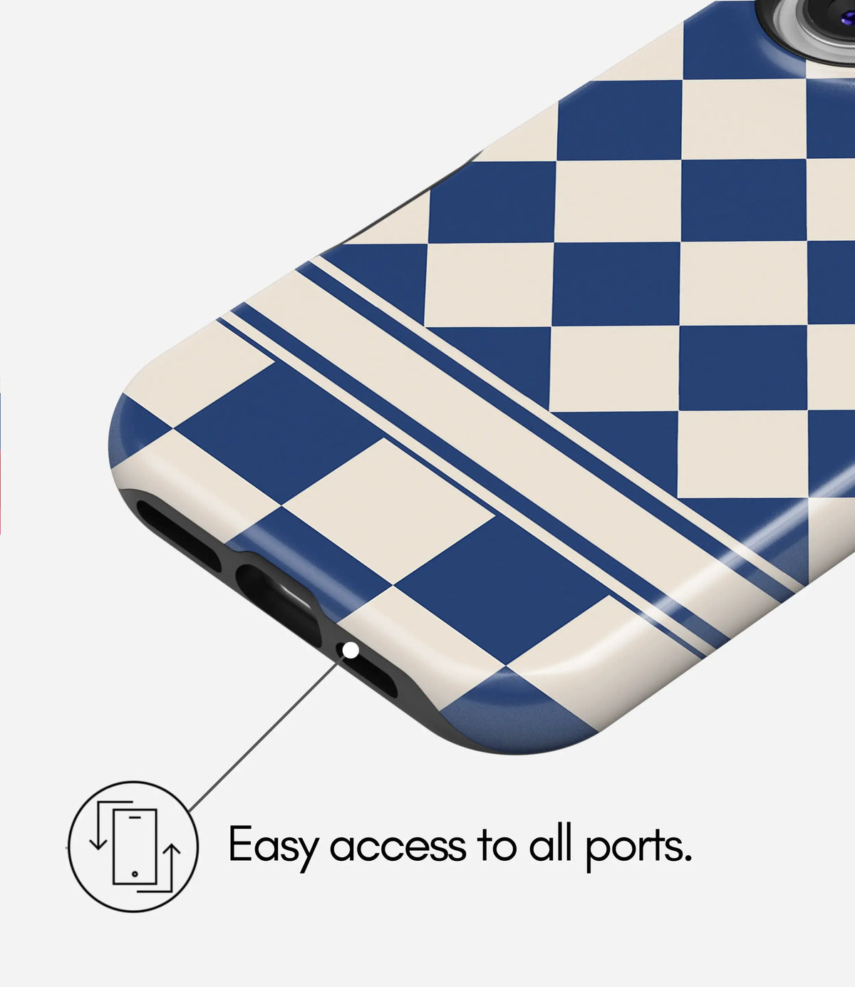 Oxford Tiles Premium Tough Shining Phone Case (Double Layer) Available For All iPhone Models