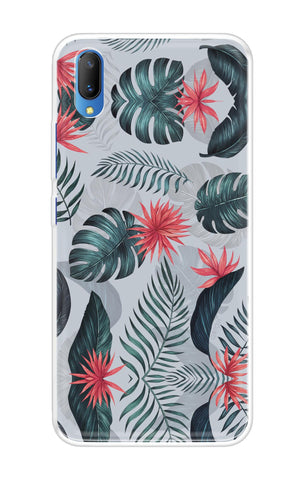 Retro Floral Leaf Soft Cover for Vivo V11