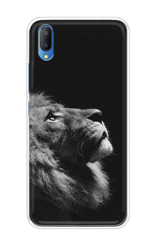 Lion Looking to Sky Soft Cover for Vivo V11