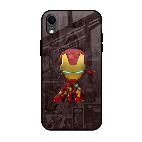 Angry Baby Super Hero Glossy Case for iPhone XR