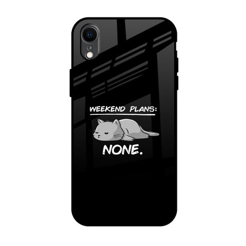 Weekend Plans Glossy Case for iPhone XR