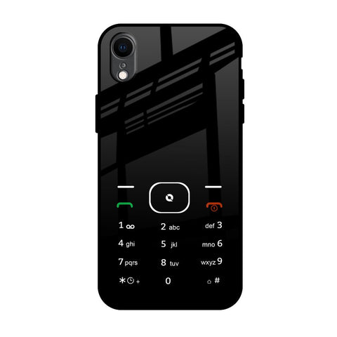 Classic Keypad Pattern Glossy Case for iPhone XR