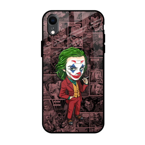 Joker Cartoon Glossy Case for iPhone XR