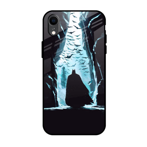Dark Man In Cave Glossy Case for iPhone XR