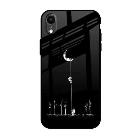 Catch the Moon Glossy Case for iPhone XR
