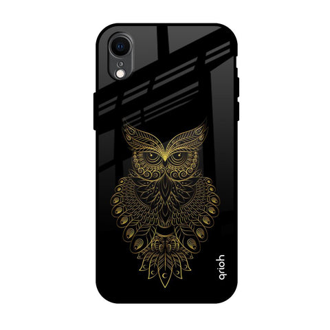 Golden Owl Glossy Case for iPhone XR