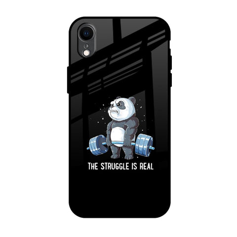 Real Struggle Glossy Case for iPhone XR