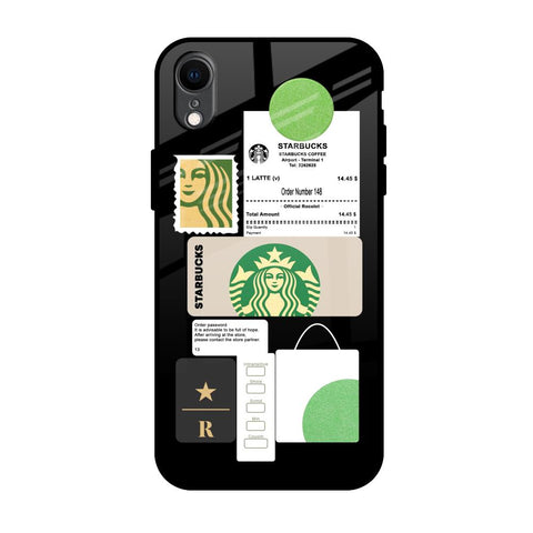 Coffee Latte Glossy Case for iPhone XR
