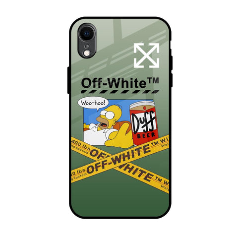 Duff Beer Glossy Case for iPhone XR