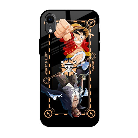 Shanks & Luffy Glossy Case for iPhone XR