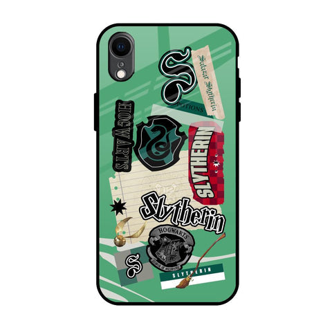 Slytherin Glossy Case for iPhone XR
